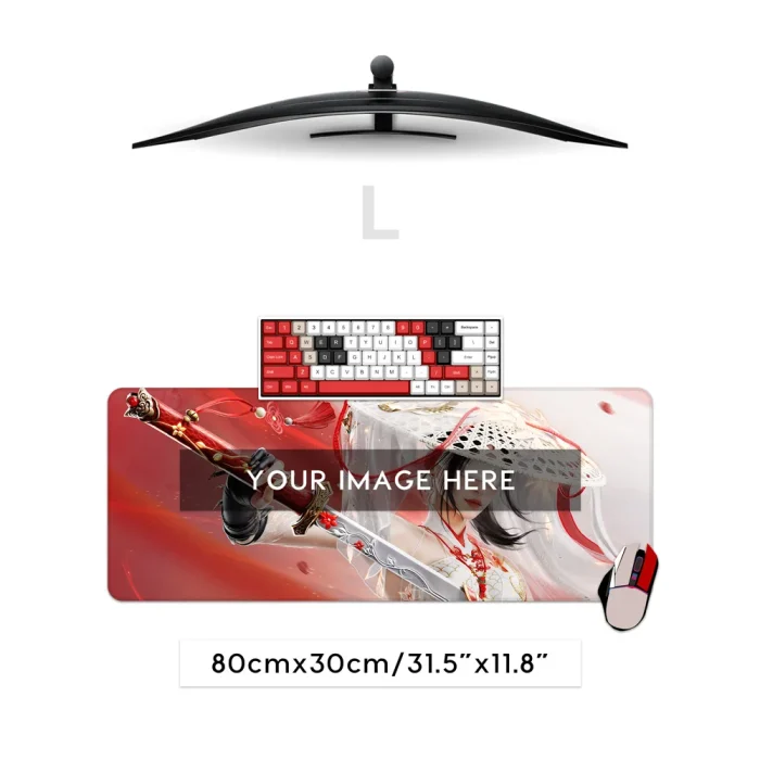L Custom Gaming Mouse Pad & Deskmat