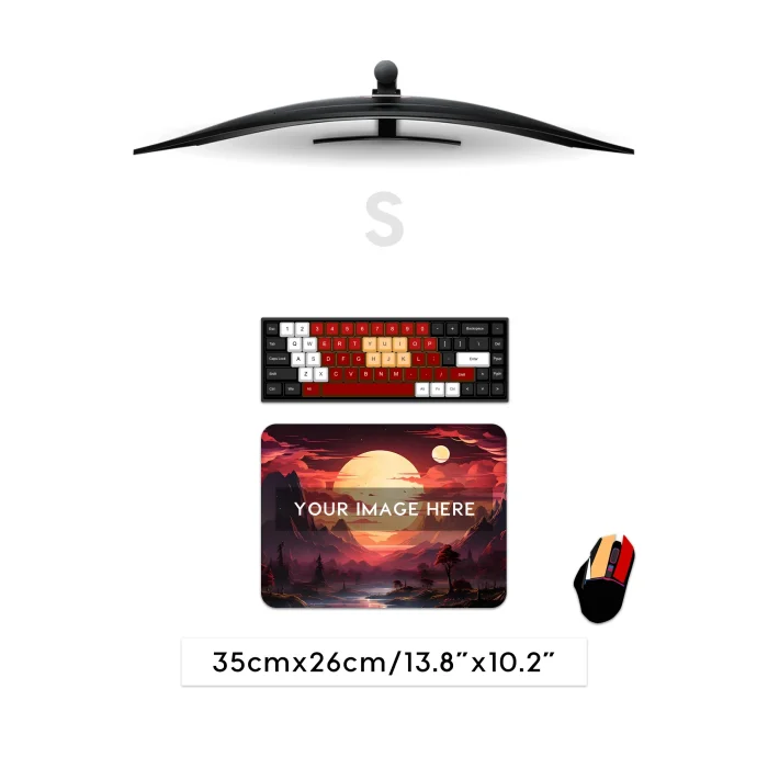 S Custom Print Mousepad