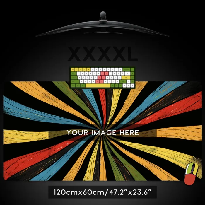 XXXXL Custom Gaming Mouse Pad & Deskmat