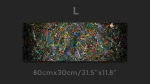 A man in the sea of guns long gaming mouse mat