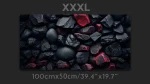 Black rocks super mouse pad