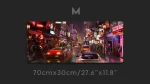 Futuristic city at night mouse pad images