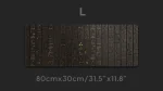 Hieroglyphics large mouse mat