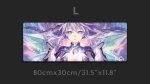 Hyperdimension Neptunia large desk mouse pad