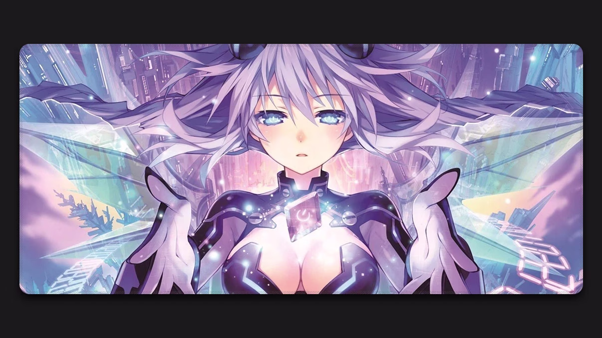 Hyperdimension Neptunia japanese mouse pad