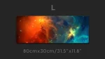Nebula space large mouse mat