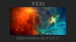 Nebula space full size mousepad