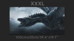 Night king on dragon mouse pad desk mat