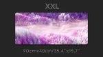 Pink aesthetic giant mouse mat