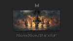 brown pirate ship cool mouse pad