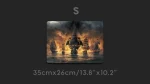 brown pirate ship mouse pad gaming small