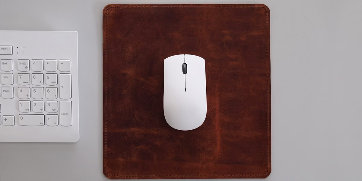 leather mouse pads