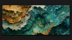 abstract mountains desk mats for desktops