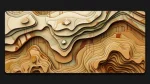 Abstract Mountains – XXL Gaming Desk Mat - Image 3