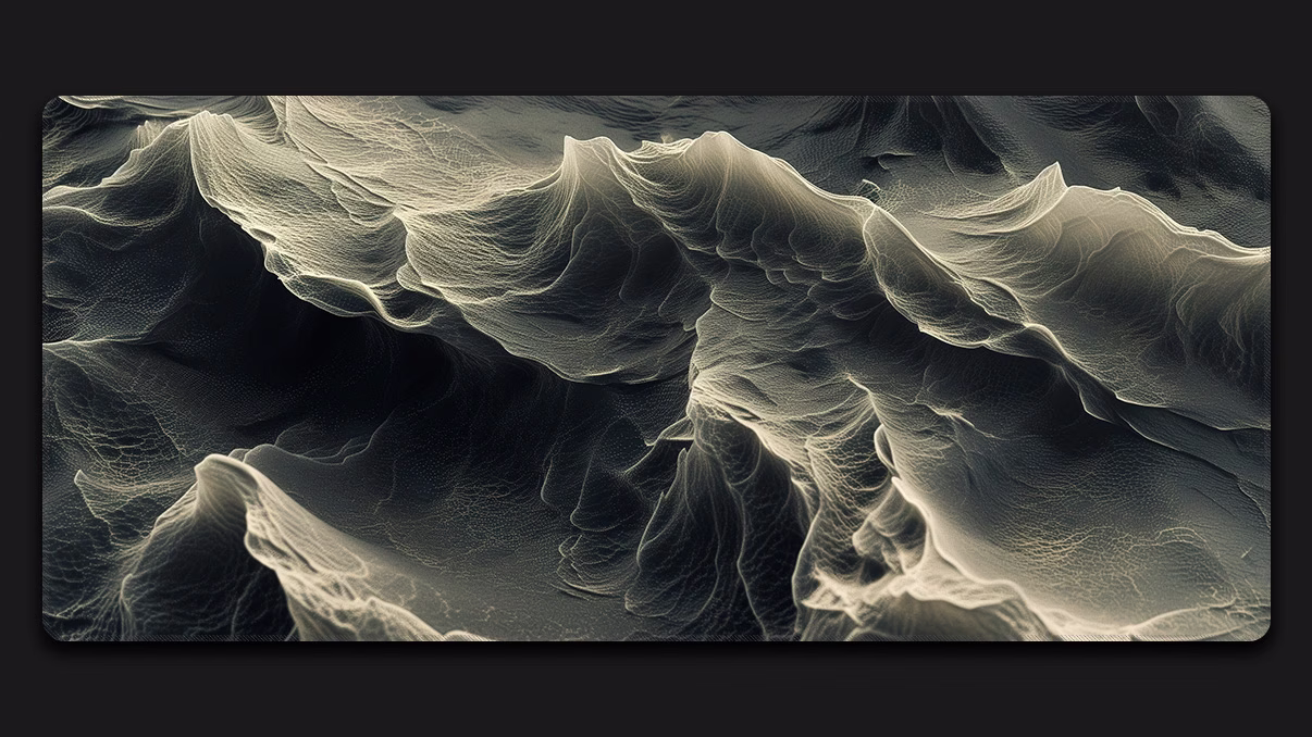 japanese wave mousepad