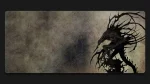 Dark elegance large gaming mousepad