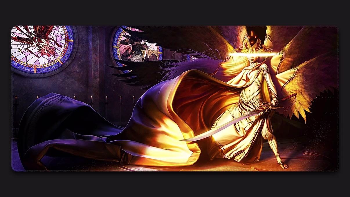 Divine warrior best mousepad gaming