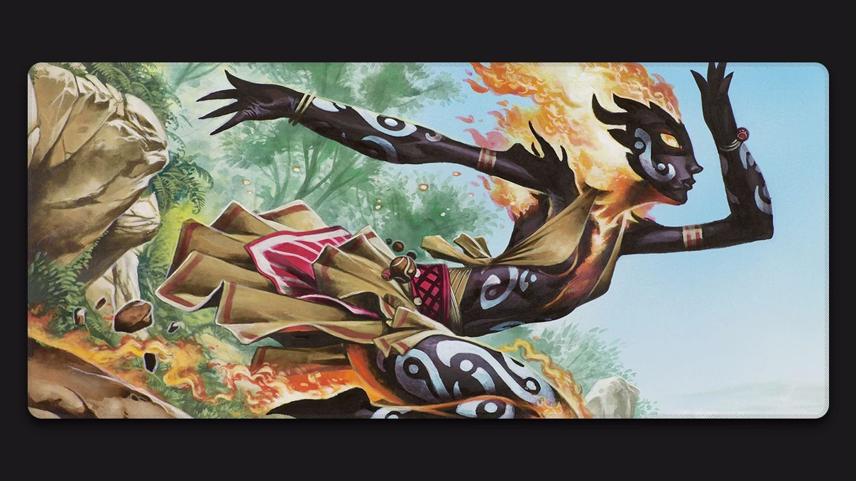 Elemental Ascendance mousepad xl gaming