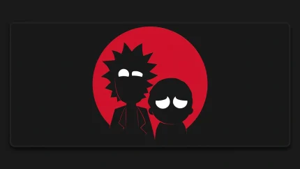 rick and morty mousepad