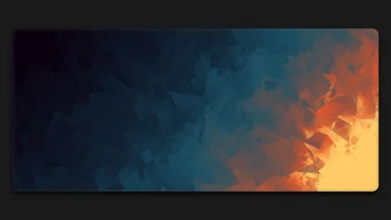abstract blue mousepad