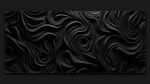desk pad black