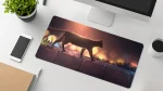 cat desk pad