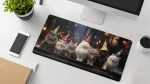 cat desk pad