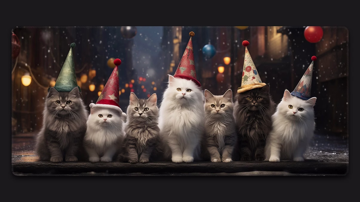 cat-christmas-hat cat christmas hat mousepad custom