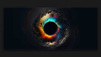 colorful eye cool mousepad