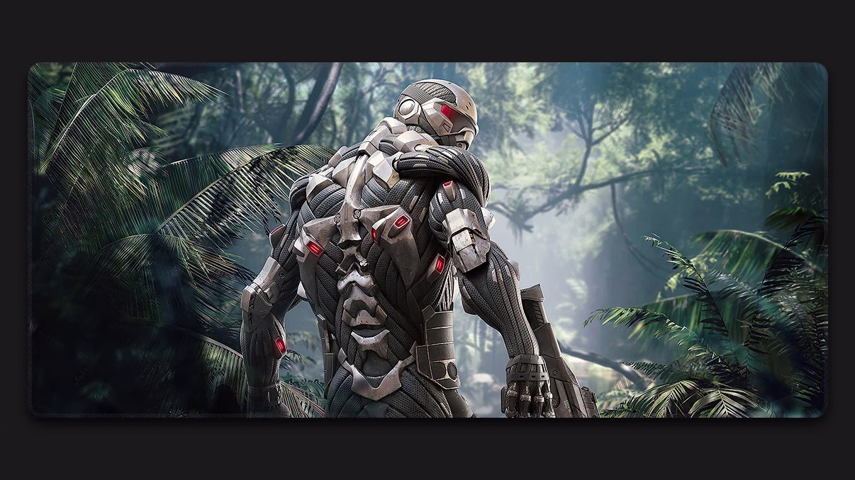 Crysis remastered nomad gaming mat for desk