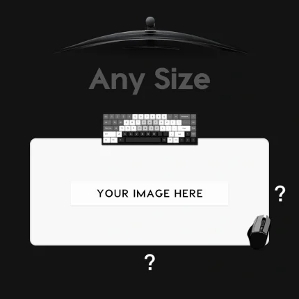 custom mousepad & deskmat size