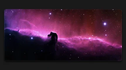 horsehead nebula computer mouse mat
