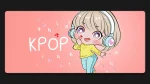 k pop chibi finger mouse mats