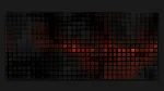 mosaic dark black mousepad