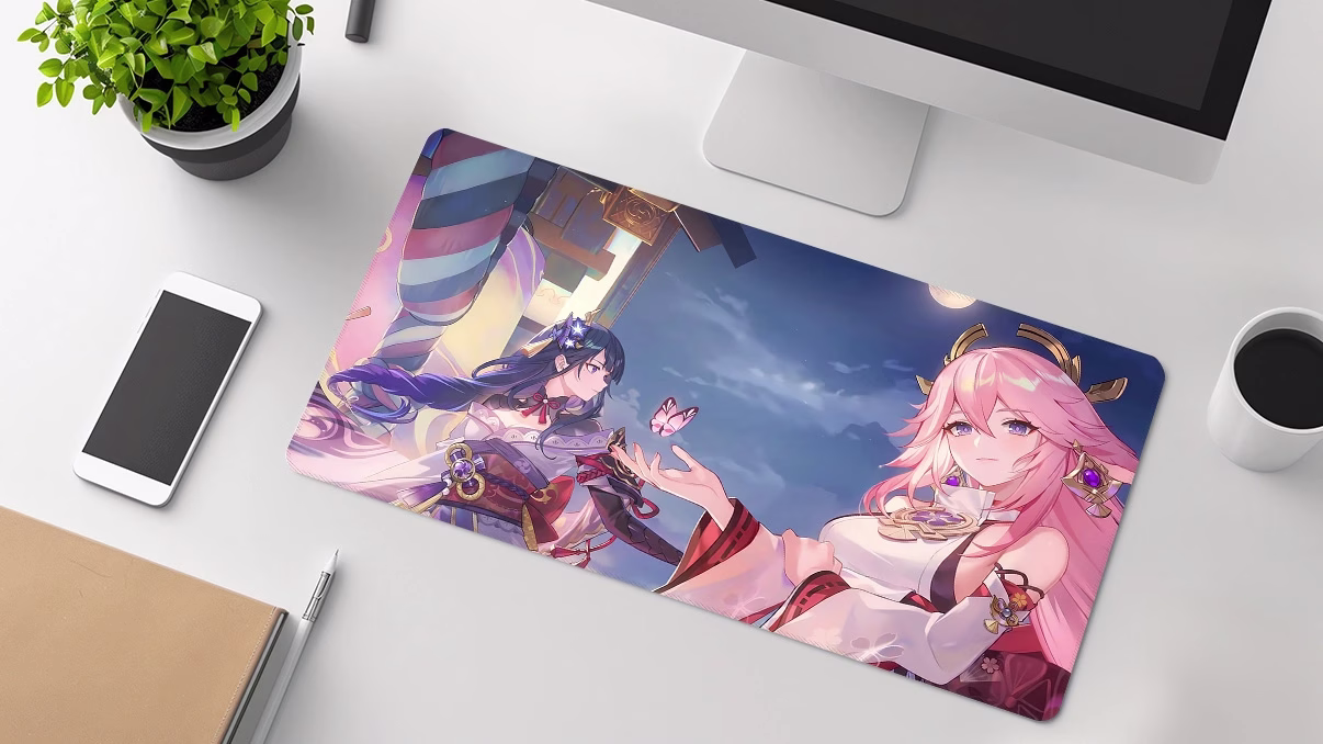 full desk mouse pad anime