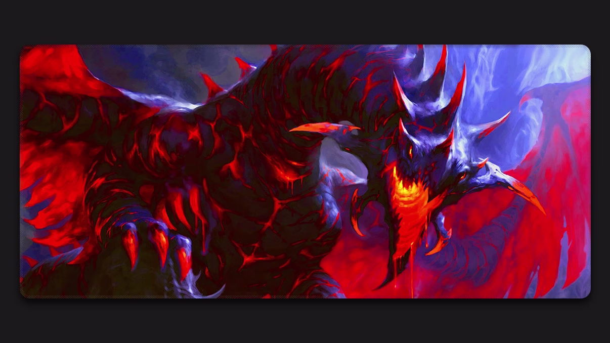red dragon best deskmat