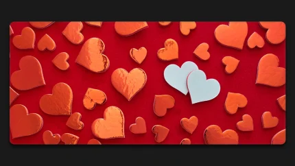 red hearts best deskmats