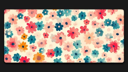 cherry blossom desk mat