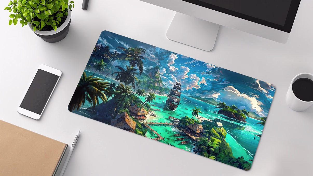 full desk mouse pad custom