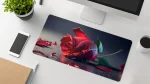Rose Flower desk pad for office