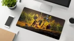 the wild robot gaming desk pad