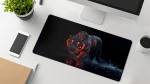 tiger dope amoled desk sized mouse pad