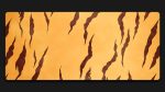 tiger skin minimalist desk mat