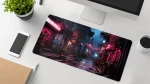 Alleyway Street gaming desk mat