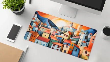 Expressionist Urban full desk mat