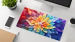 flower petal xxl desk mat