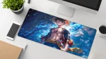 luffy scar one piece desk mat