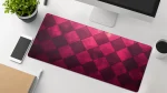 Pink Rhombus - XXL Gaming Mousepad - Image 2